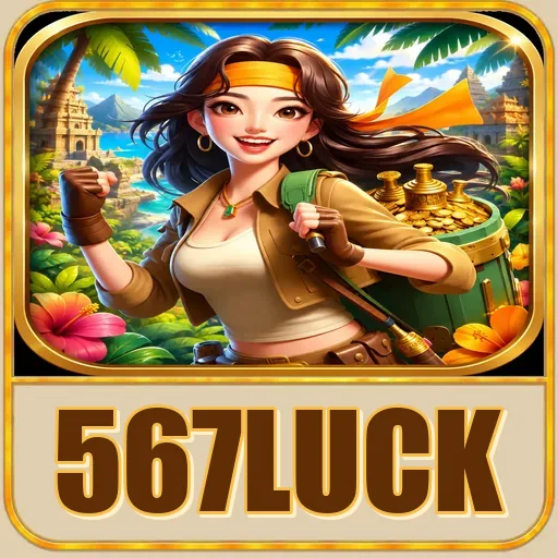 Beranda aplikasi 567luck setelah terbuka